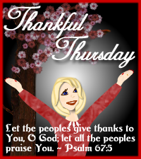 Thankful Thursday at Truth 4 the Journey