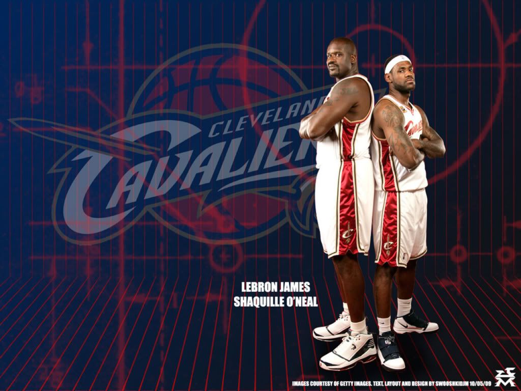 Shaq And Lebron Wallpaper