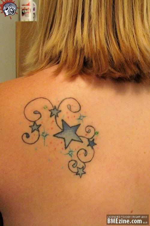 shoulder tattoos ideas for women. Latest Hip Tattoos Designs And star shoulder tattoos for women