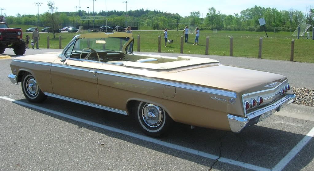 Grandpa and my Impala 1962 SS Conv 50th Anniversary Edt ChevyTalk 