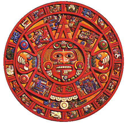 Better understanding How to read a "AZTEC CALENDAR". Aztec Calender Pictures 