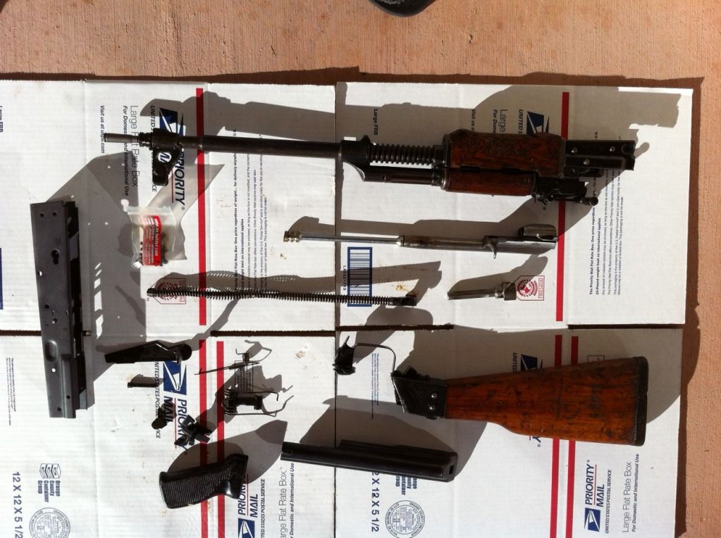 WTS Yugo stamped ak rpk & polish tantal kits(original barrels) and NDS
