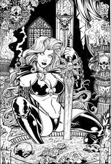 Lady Death Pictures, Images and Photos