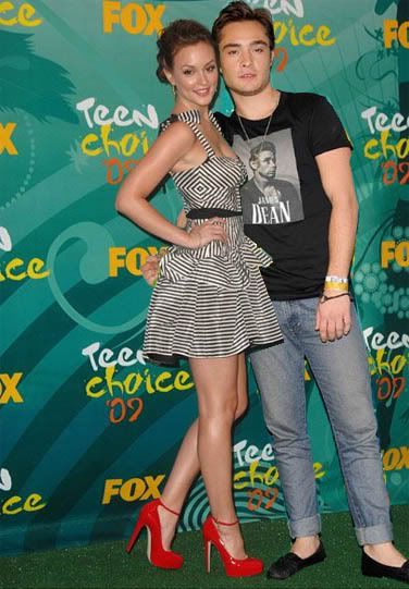 Ed with Leighton at the TCA