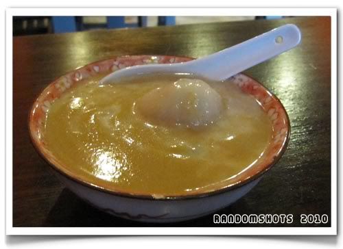 peanut soup tang yuan