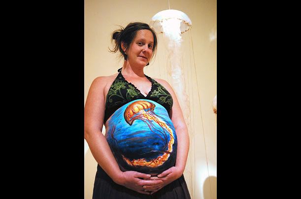 pregnant belly art. Pregnant Belly Art