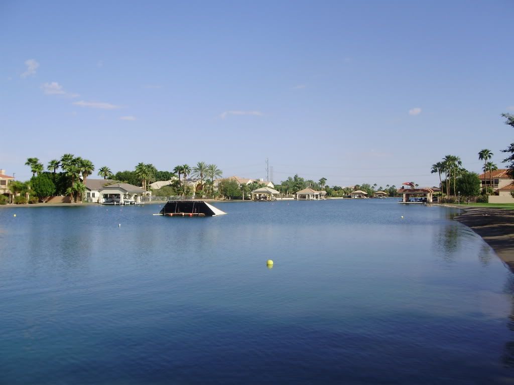 Lakes out by Newberry Springs River Daves Place