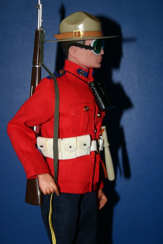 action man canadian mountie