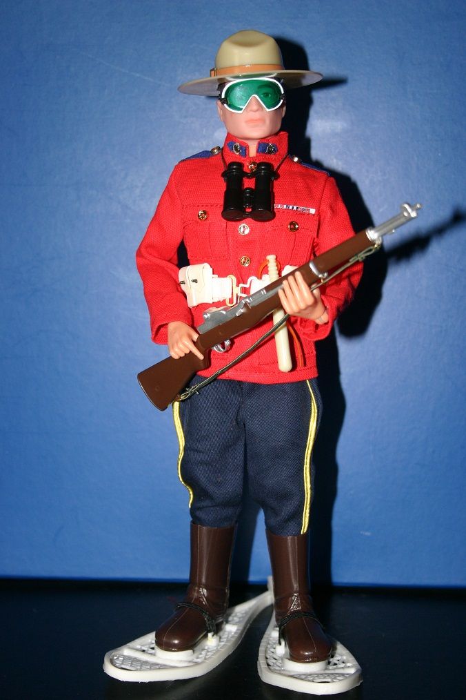 action man canadian mountie