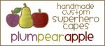Plum Pear Apple: Superhero Capes for Superhero Kids