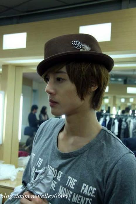 ... joong wearing the hat goodbye yoon ji hoo dvd fanmeeting making book