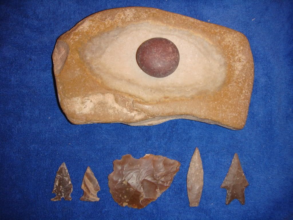 metate & points
