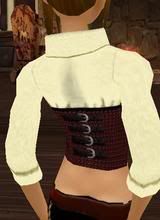 tasha's corset w/shirt back