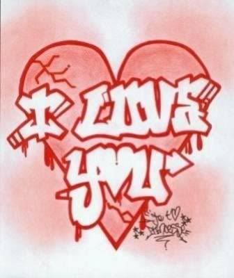 i love you graffiti. graffiti.jpg baby i love you