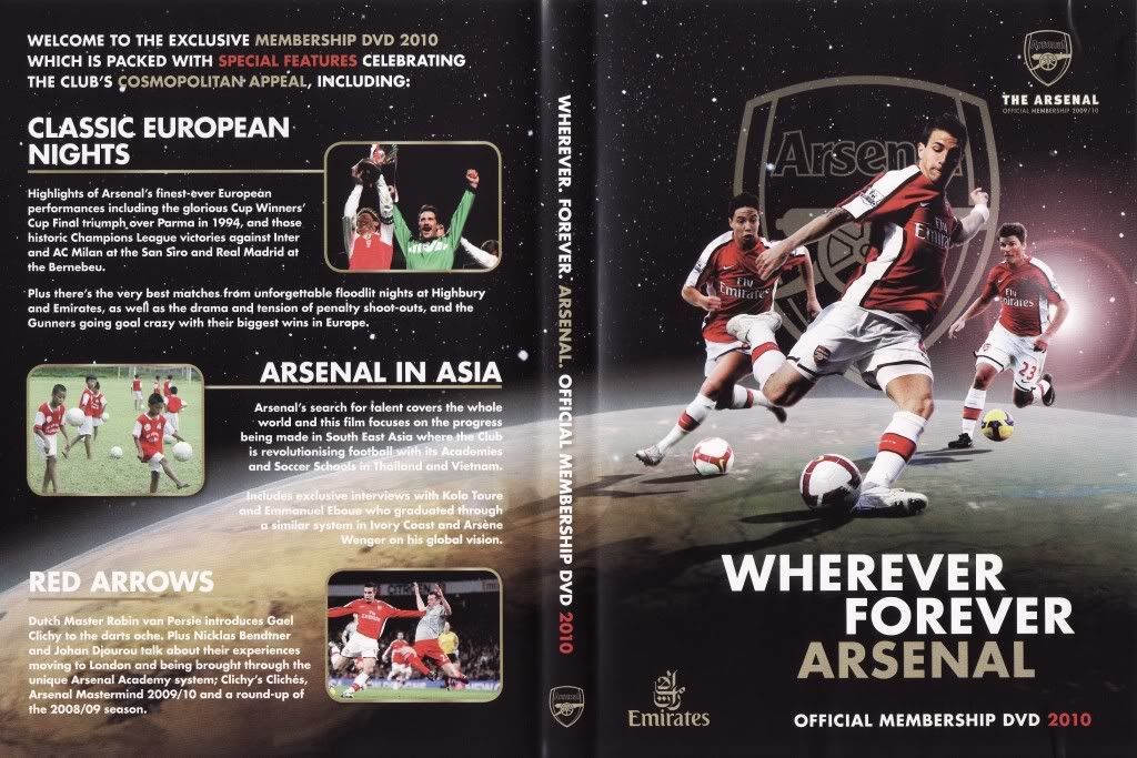 Wherever Forever Arsenal: Official Membership DVD 2010 (2009) [DVDRip (XviD)] preview 0