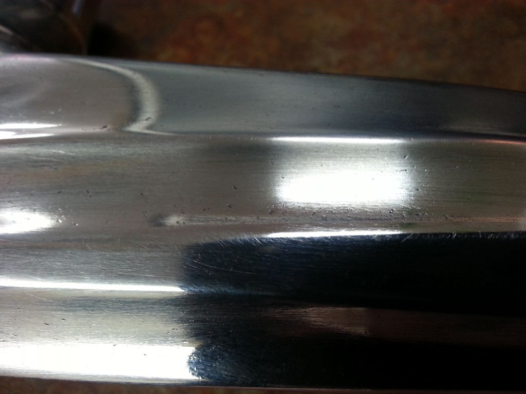 need help on removing pitting on aluminum Caswell Inc. Metal