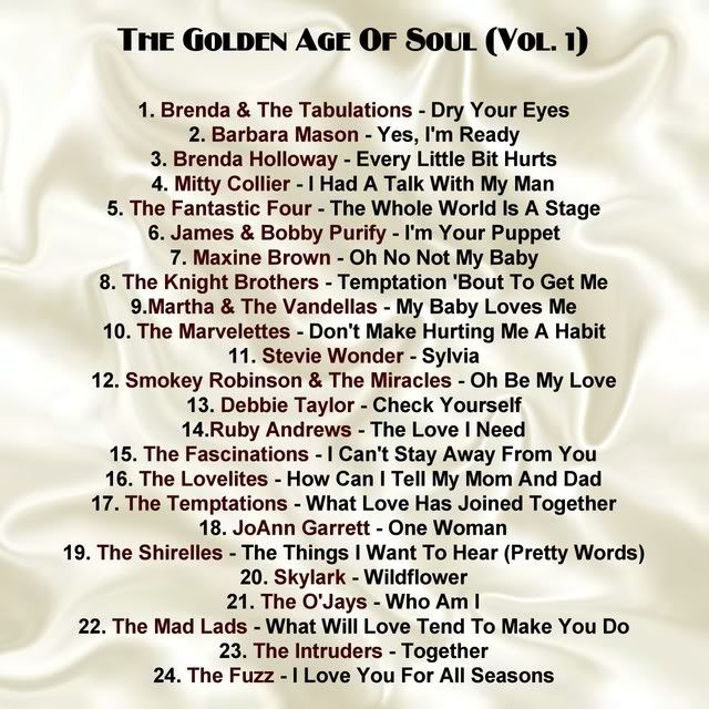 y_The Golden Age Of Soul (Vol. 1) Back Cover