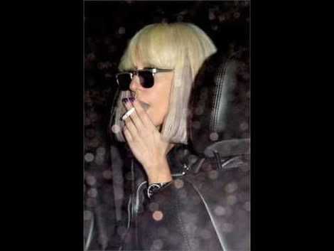 Gaga Smoking