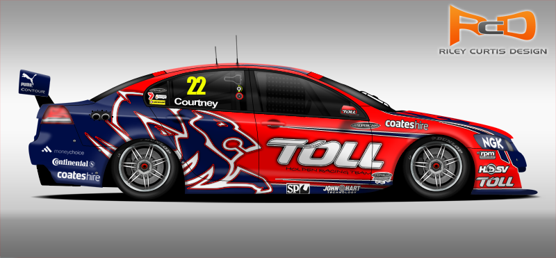 V8 supercar liveries template for cover
