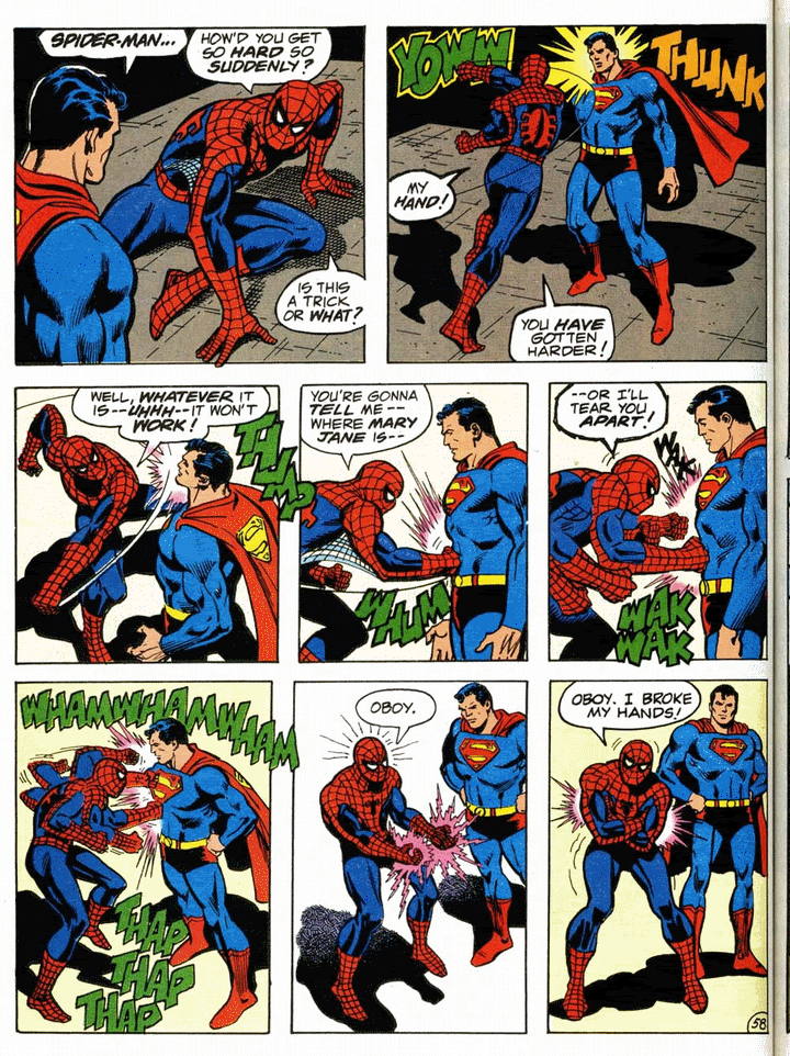 spider man vs superman