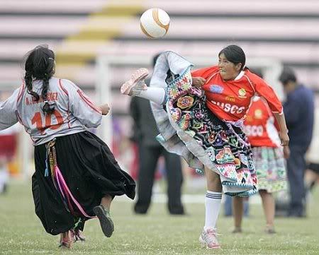 1. SOCCER - Women’s Soccer… in the Andes.