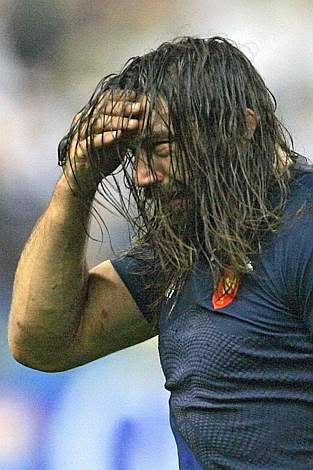 7. RUGBY - They call him ‘The Ogre’ - from the French rugby team, Sebastien Chabal.