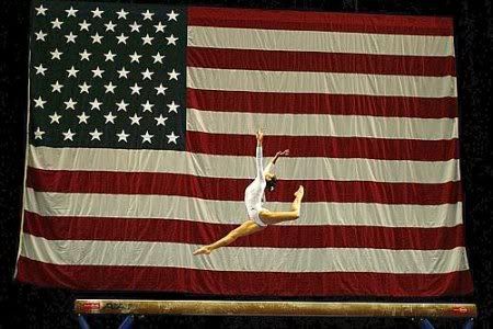 10. GYMNASTICS - Despite appearances, she’s not American but Mexican; her name is Elsa Garcia.