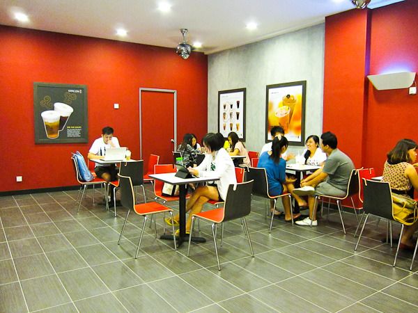 Seating Area At Gong Cha Uptown Avenue, Seremban 2