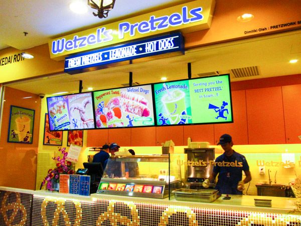 Wetzel's Pretzels Malaysia