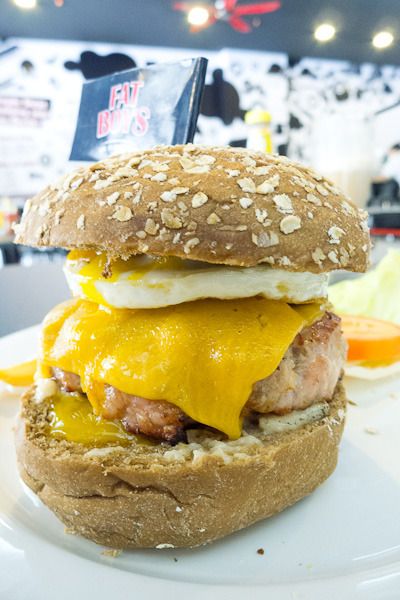 Customised Pork Burger by Fatboy's The Burger Bar, Publika Solaris Dutamas