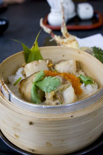 Steamed Scallops With Rice