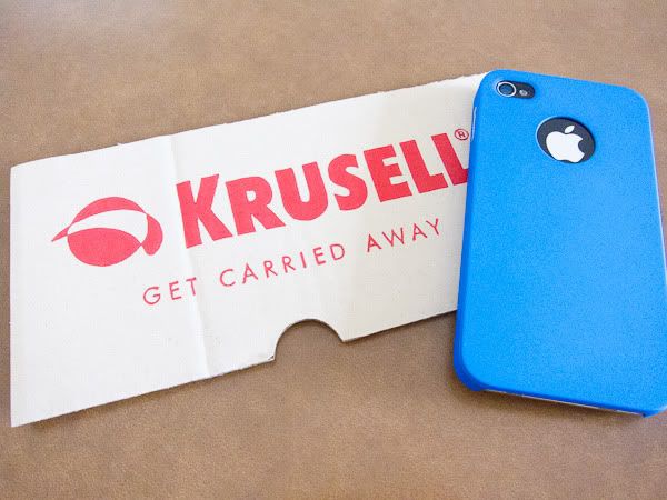 Krusell ColorCover Case (Dark Blue) for Apple iPhone 4S