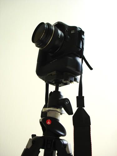 Camera on Manfrotto