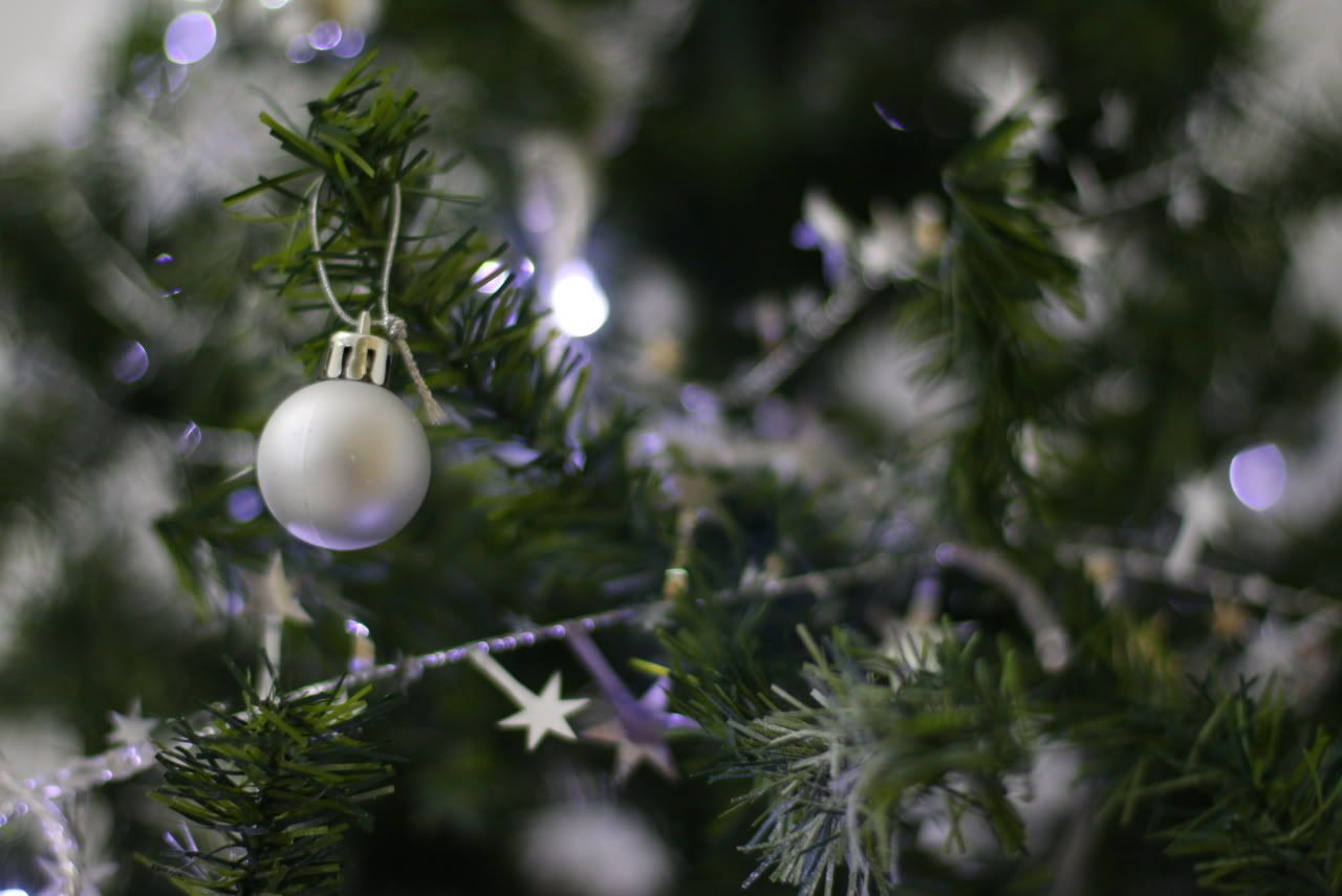 Decoration on Christmas tree
