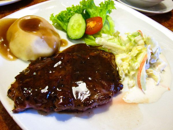 Black Pepper Steak by Rosette Cafe, Cameron Highlands