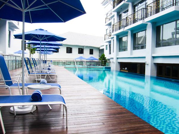 Swimming pool at The Royale Bintang Penang, Weld Quay
