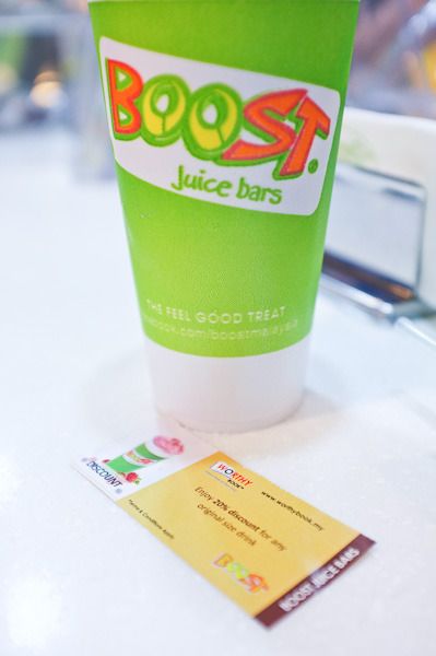 Worthy Book F&B Special Edition 2012-2013 & Boost Juice