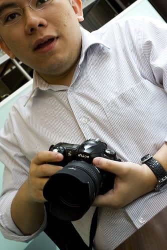 Me Holding Nikon D50