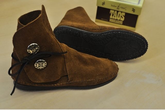 native leather moccasins