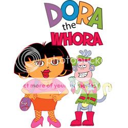 DORA IZ A HOE Photo by houston2008_2008 | Photobucket