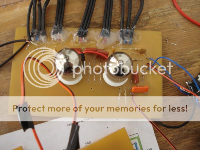 Marshall JCM800 Tube preamp DIY