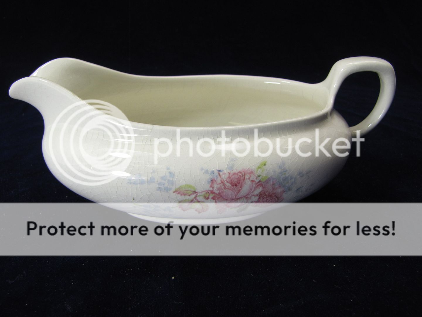 McNicol China Gravy Boat Liverpool England  