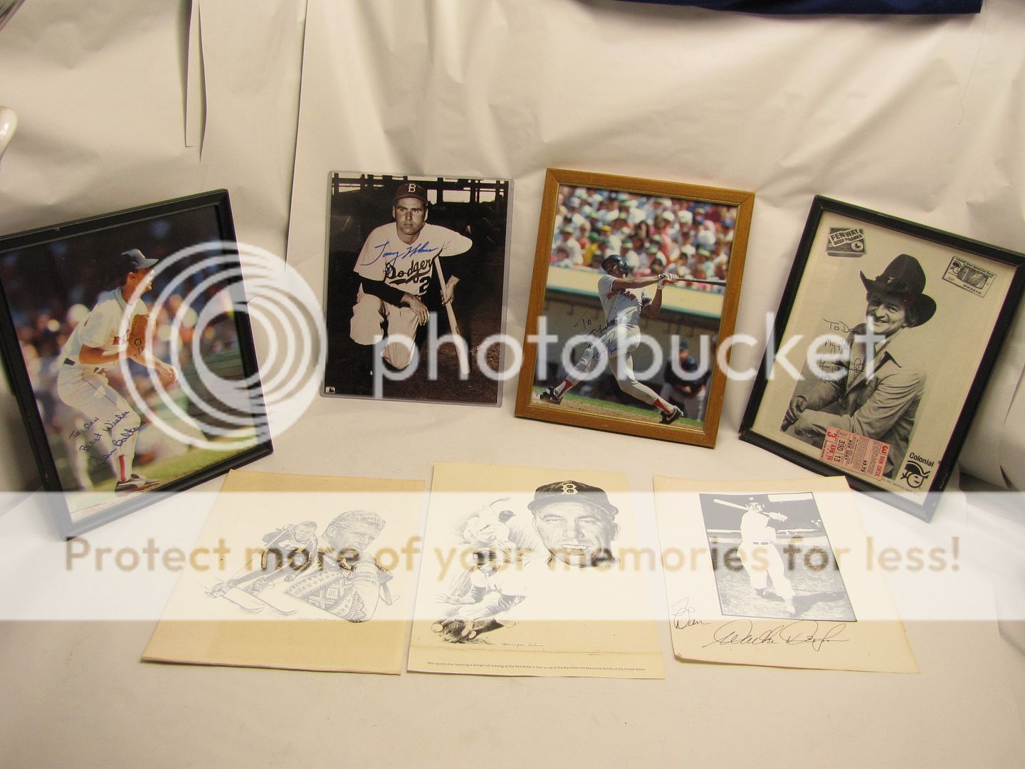 Baseball Players Pictures Mixed Lot Collectible  