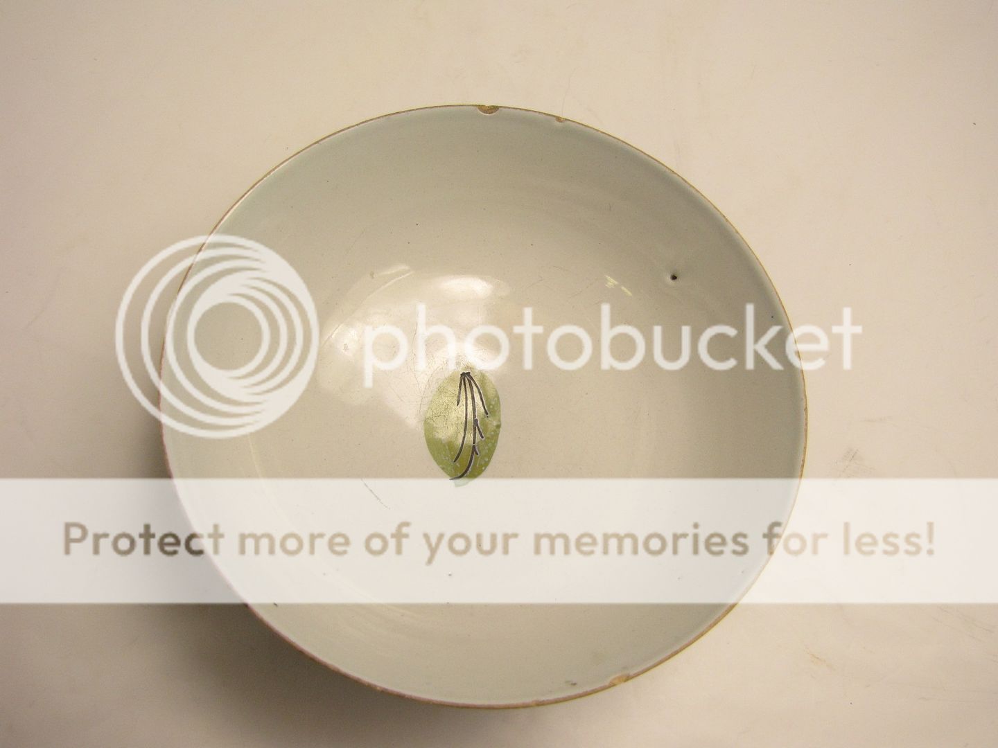 Antique/Vintage Porcelain Flowered Bowl  