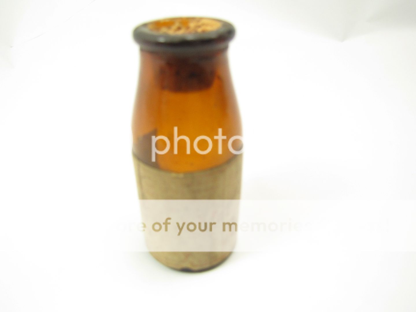 Rare Antique Bottle Of Nux Vomica Poison  