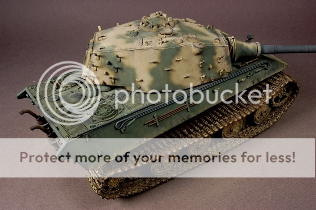 35 BUILT E 75 Tiger II Trumpeter 88mm L/100 tamiya dml 1945 1946 